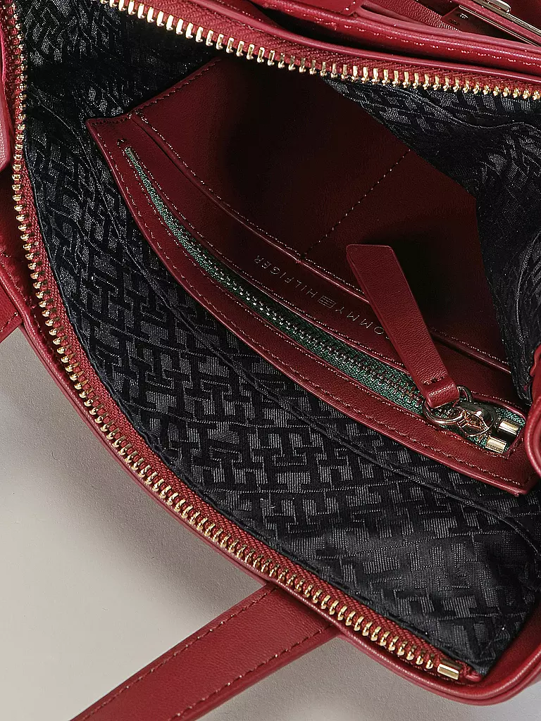 TOMMY HILFIGER | Tasche - Henkeltasche TH HERITAGE | Rojo