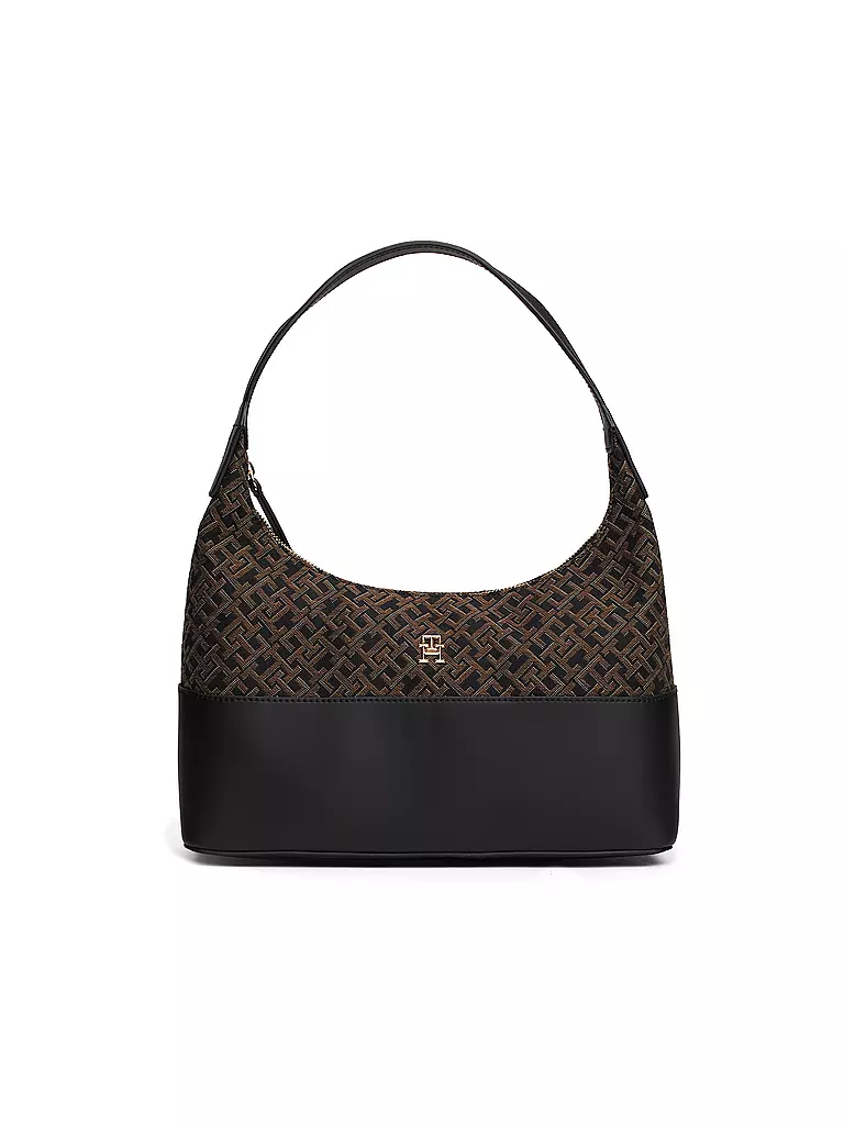 TOMMY HILFIGER | Tasche - Hobo Bag TH JACQUARD | Negro