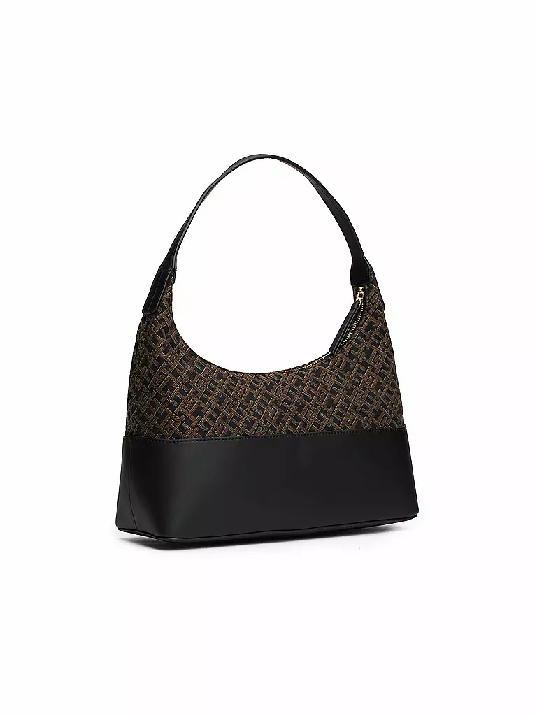 TOMMY HILFIGER | Tasche - Hobo Bag TH JACQUARD | Negro