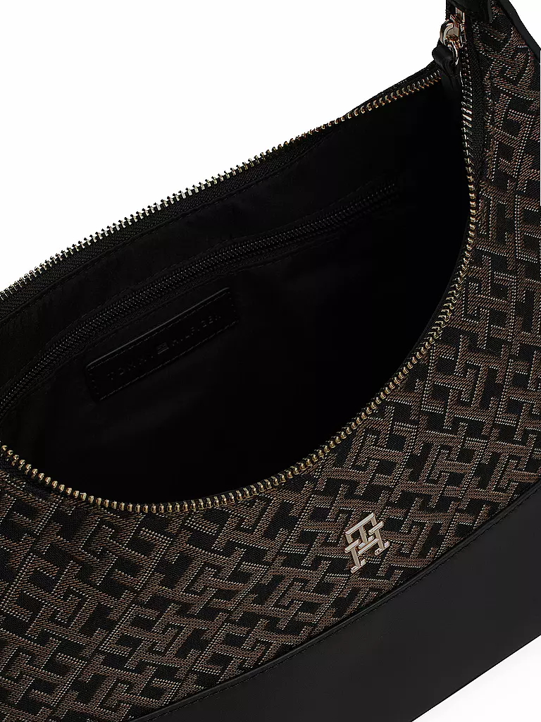TOMMY HILFIGER | Tasche - Hobo Bag TH JACQUARD | Negro