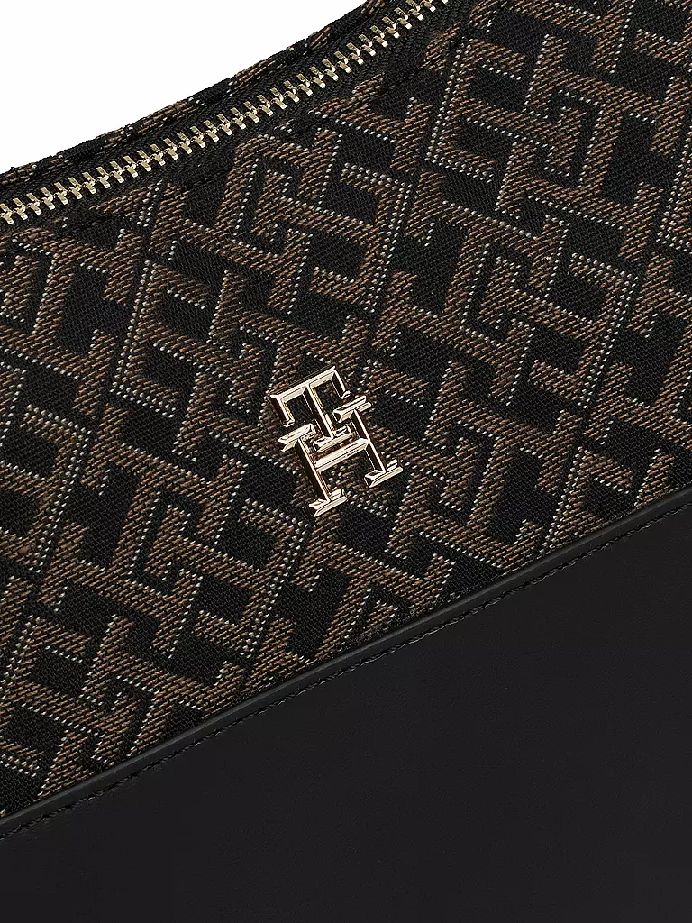 TOMMY HILFIGER | Tasche - Hobo Bag TH JACQUARD | Negro