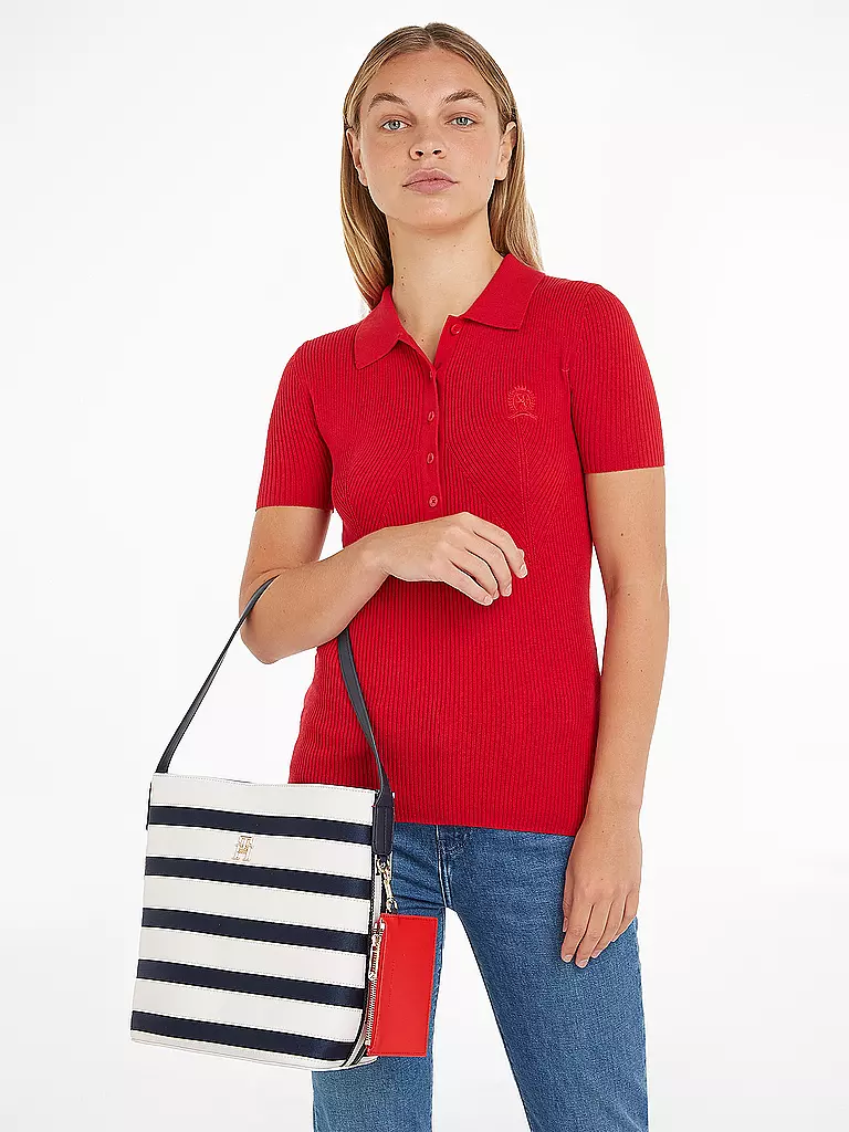 TOMMY HILFIGER | Tasche - Hobo Bag | Azul oscuro