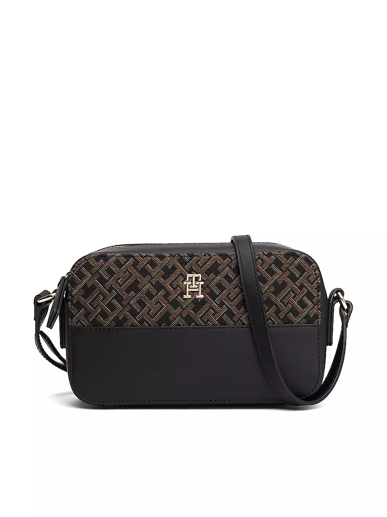 TOMMY HILFIGER | Tasche - Mini Bag TH JACQUARD CAMERA BAG | Negro