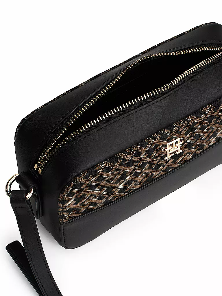 TOMMY HILFIGER | Tasche - Mini Bag TH JACQUARD CAMERA BAG | Negro