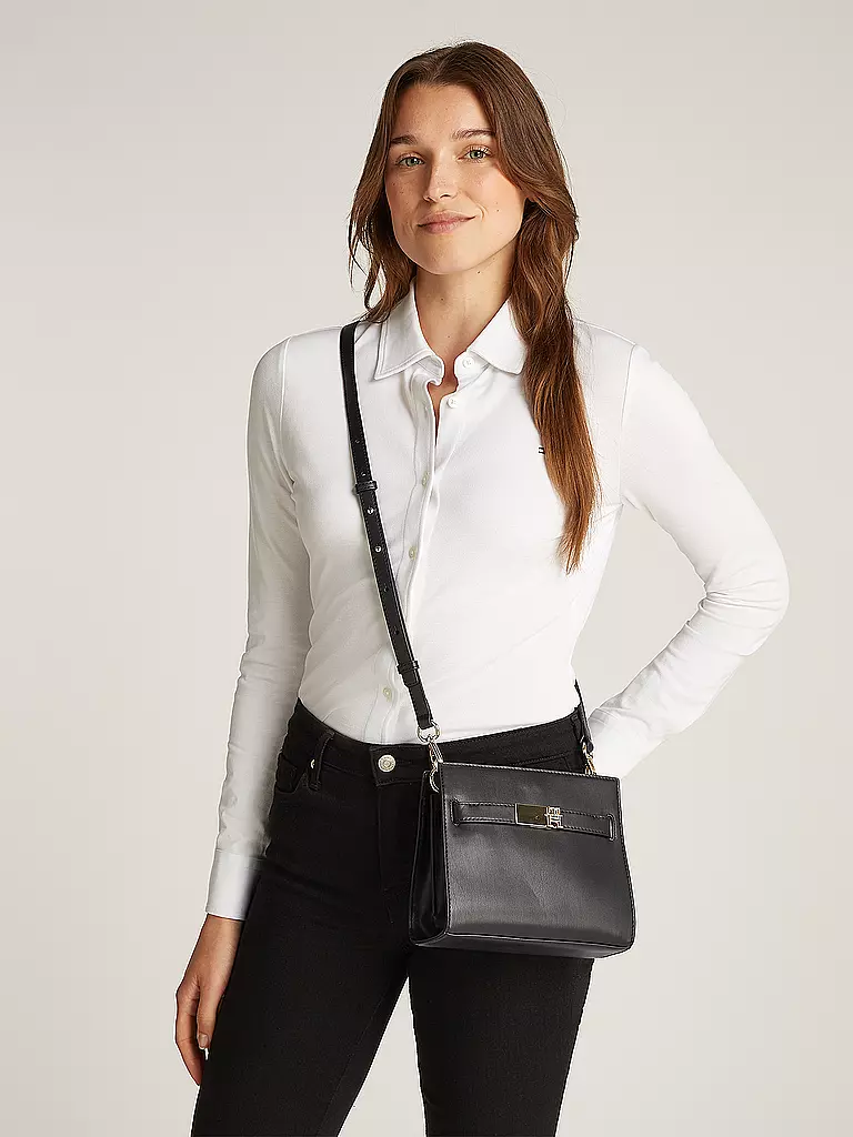 TOMMY HILFIGER | Tasche - Umhängetasche TH HERITAGE  | Negro