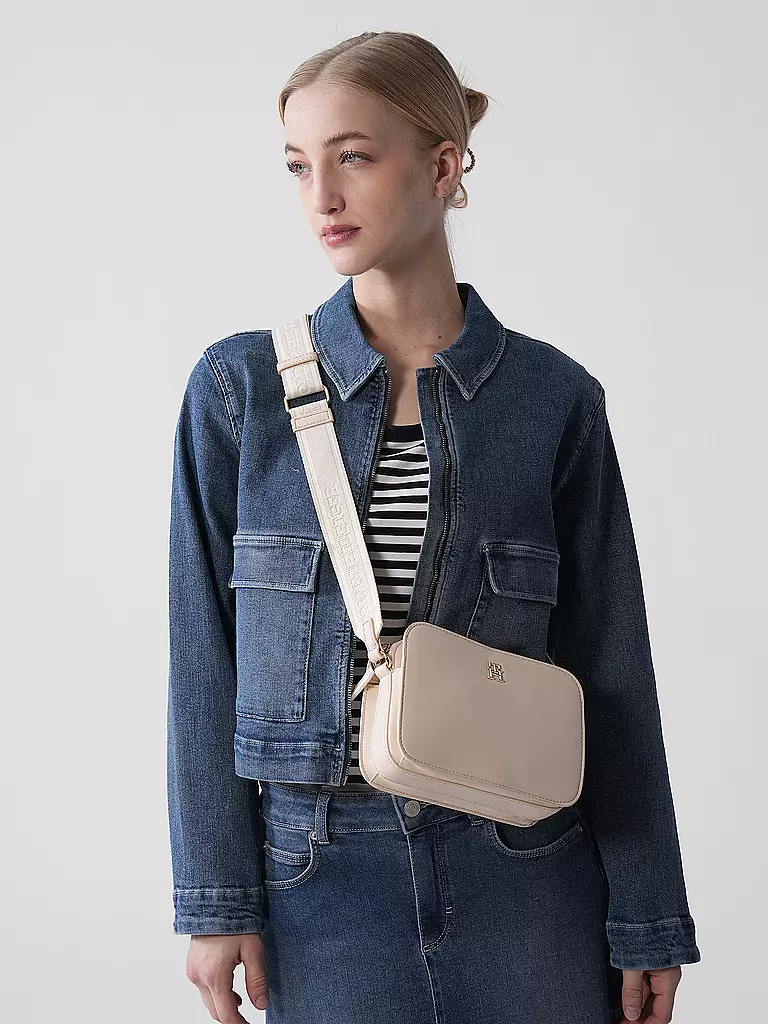 TOMMY HILFIGER | Tasche - Umhängetasche TH LOGOTAPE | Blanco