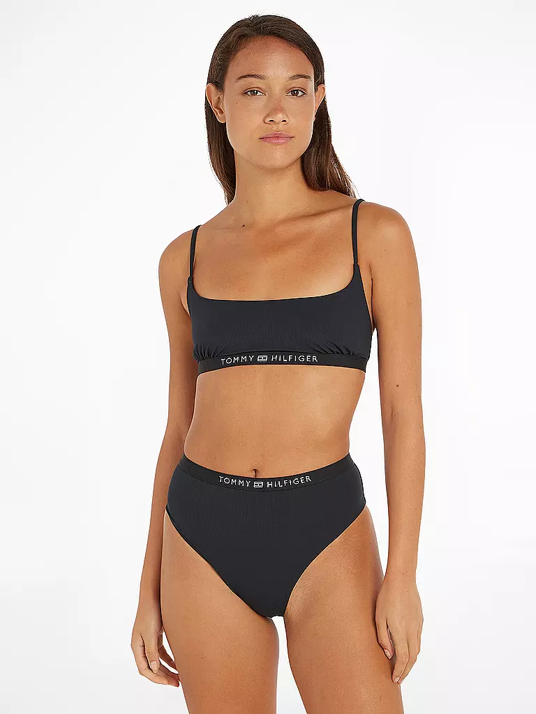 TOMMY HILFIGER | Top de bikini | Negro