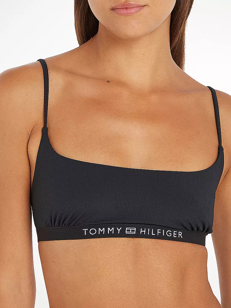 TOMMY HILFIGER | Top de bikini | Negro