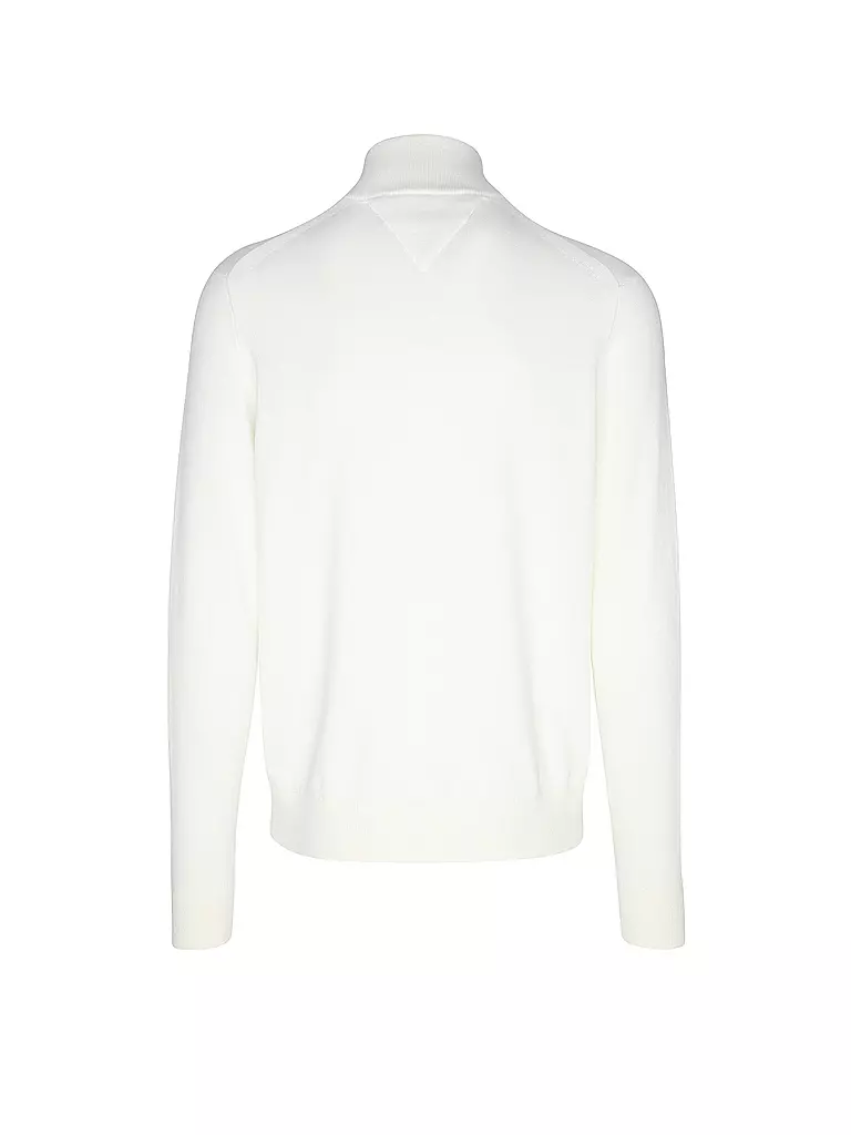 TOMMY HILFIGER | Troyer Pullover  | Blanco
