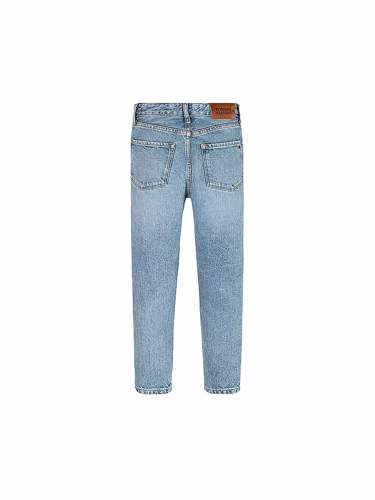 TOMMY HILFIGER | Vaqueros Barrel Fit para niño | Azul claro