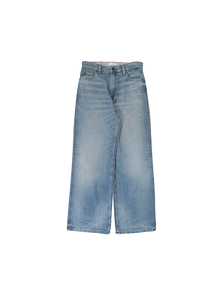 TOMMY HILFIGER | Vaqueros de niña corte ancho | Azul