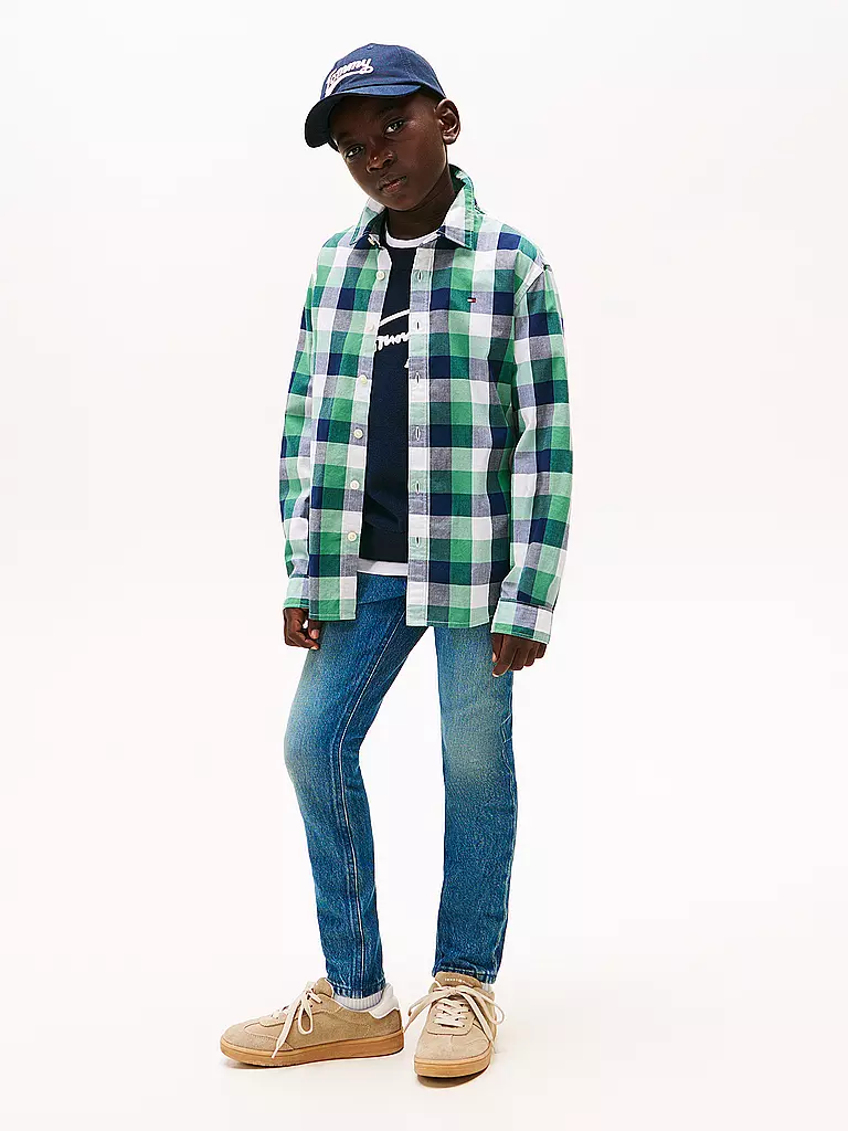 TOMMY HILFIGER | Vaqueros Slim Fit SCANTON para niño | Azul
