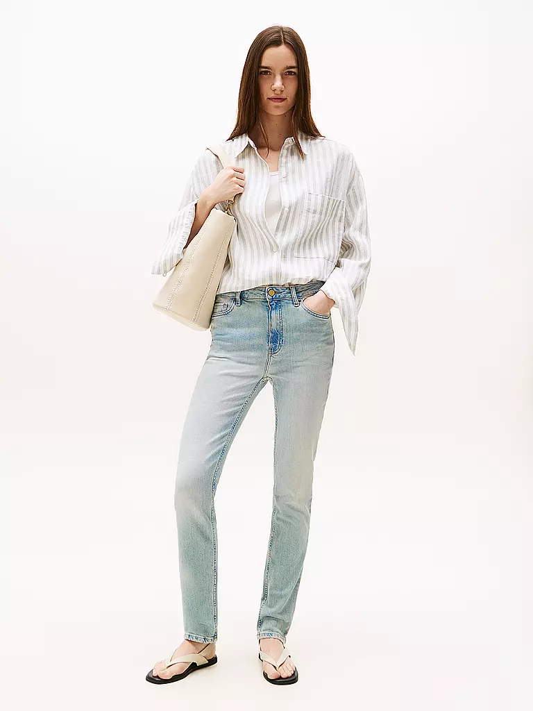TOMMY HILFIGER | Vaqueros Slim Fit | Azul claro