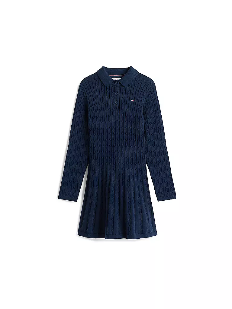 TOMMY HILFIGER | Vestido de niña | Azul oscuro