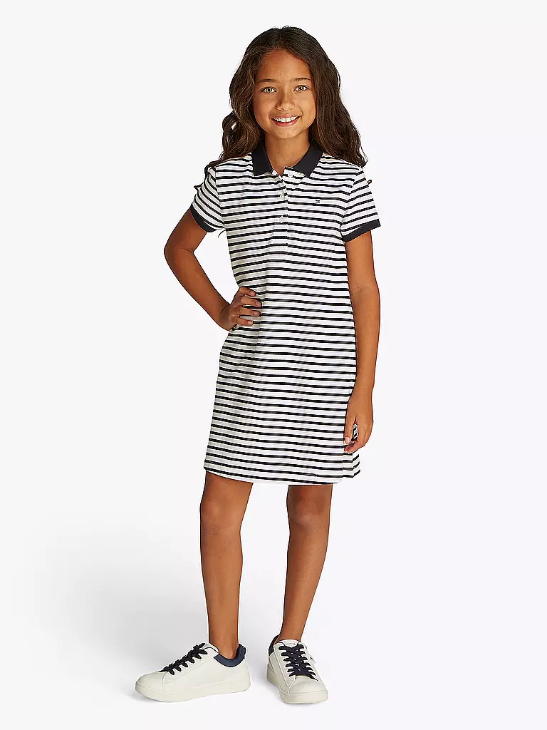 TOMMY HILFIGER | Vestido de niña | Azul oscuro