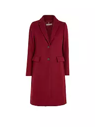 TOMMY HILFIGER | Wollmantel | Rojo oscuro