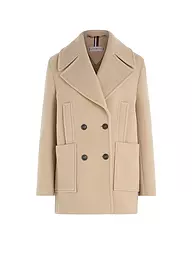 TOMMY HILFIGER | Wollmantel | Beige