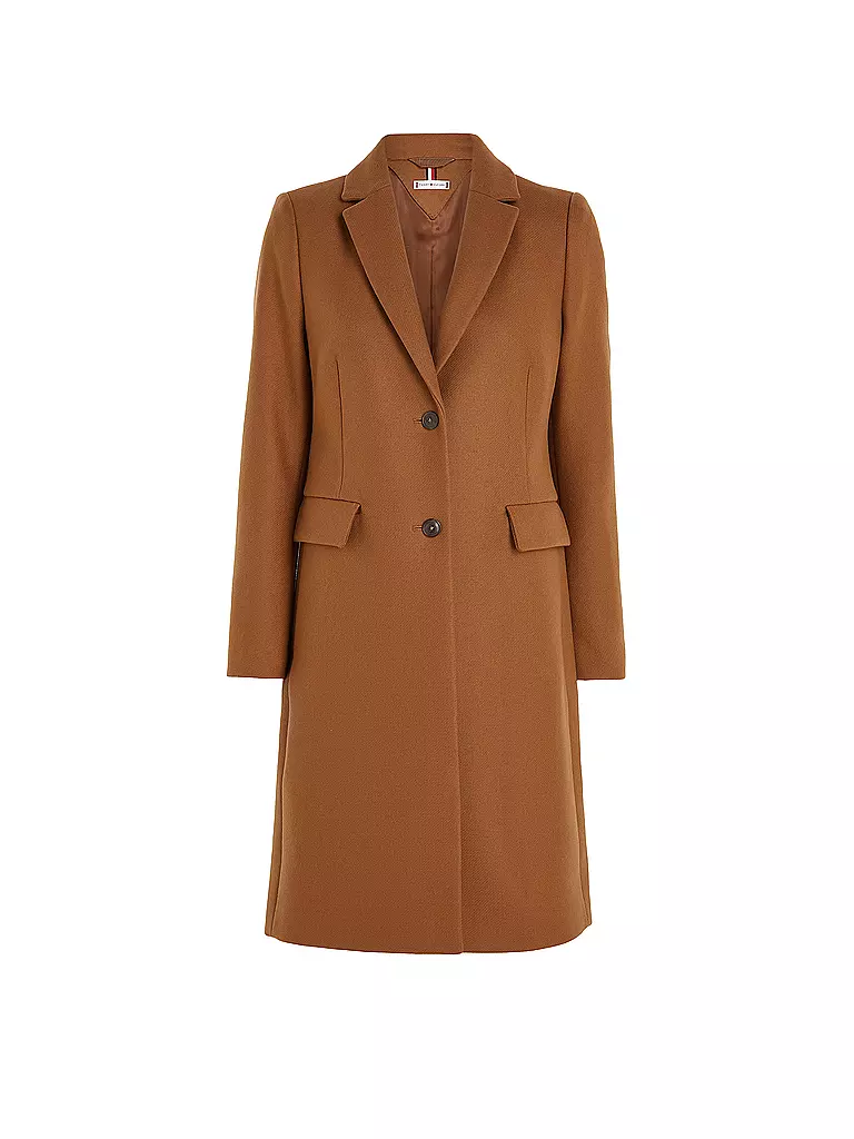 TOMMY HILFIGER | Wollmantel | Camel
