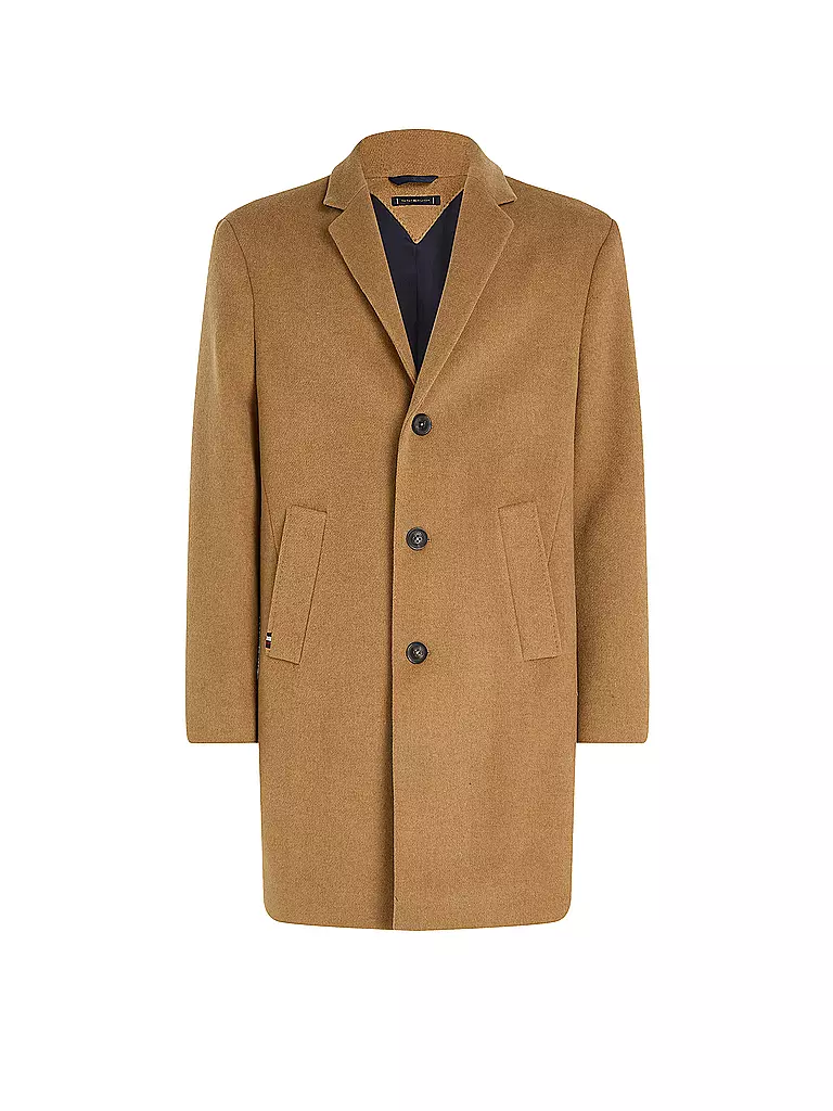 TOMMY HILFIGER | Wollmantel | Camel