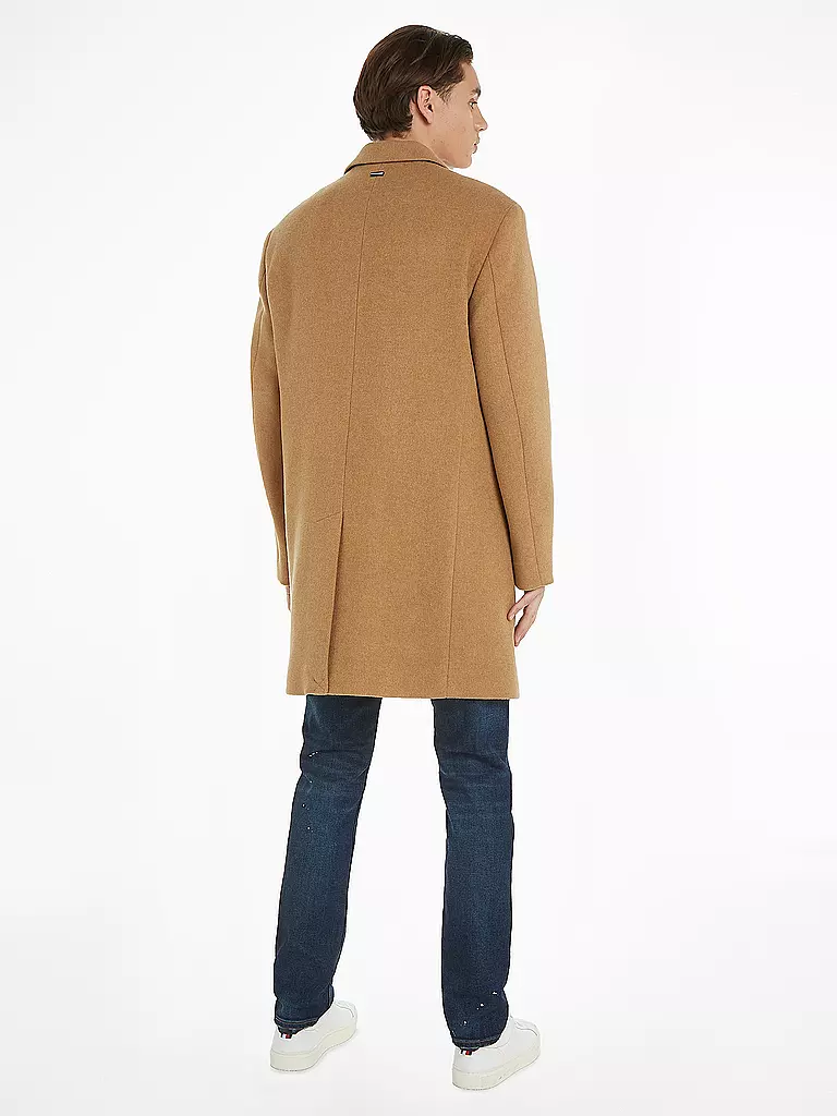 TOMMY HILFIGER | Wollmantel | Camel