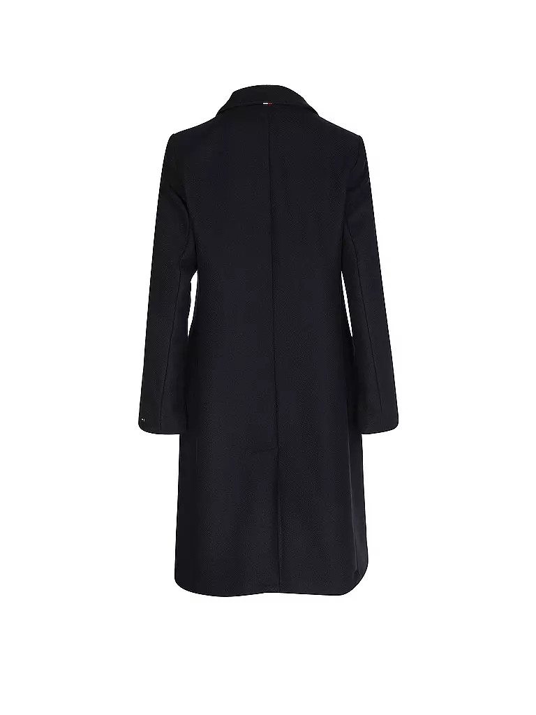 TOMMY HILFIGER | Wollmantel | Azul oscuro