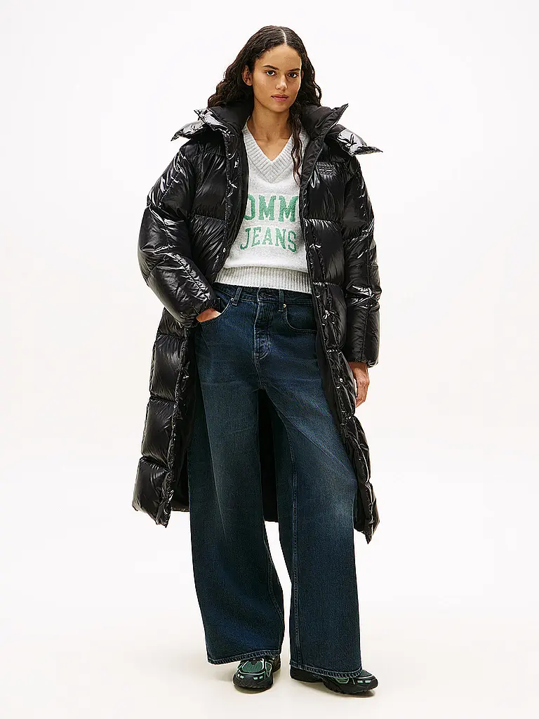 TOMMY JEANS | Abrigo acolchado ALASKA | Negro