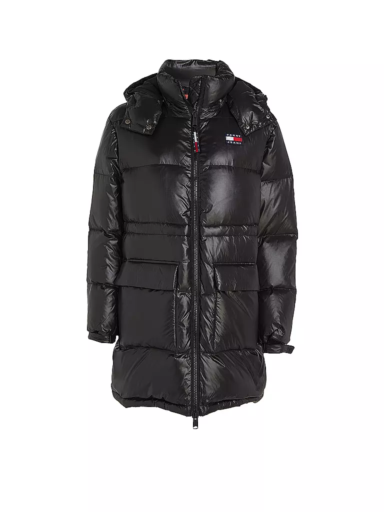 TOMMY JEANS | Abrigo acolchado de plumón | Negro