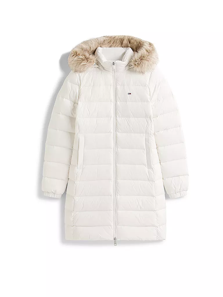TOMMY JEANS | Abrigo acolchado | creme