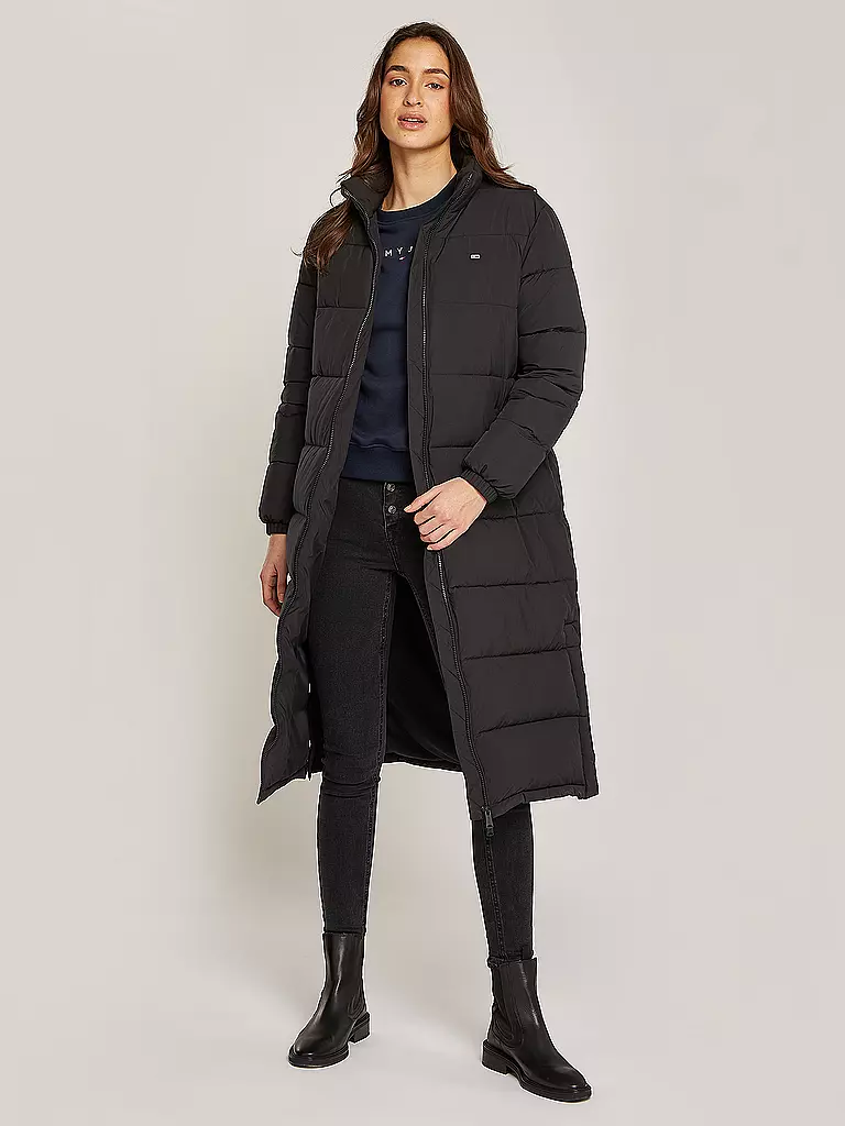 TOMMY JEANS | Abrigo acolchado | Negro