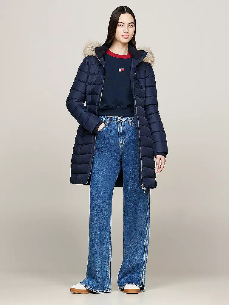 TOMMY JEANS | Abrigo acolchado | Azul oscuro