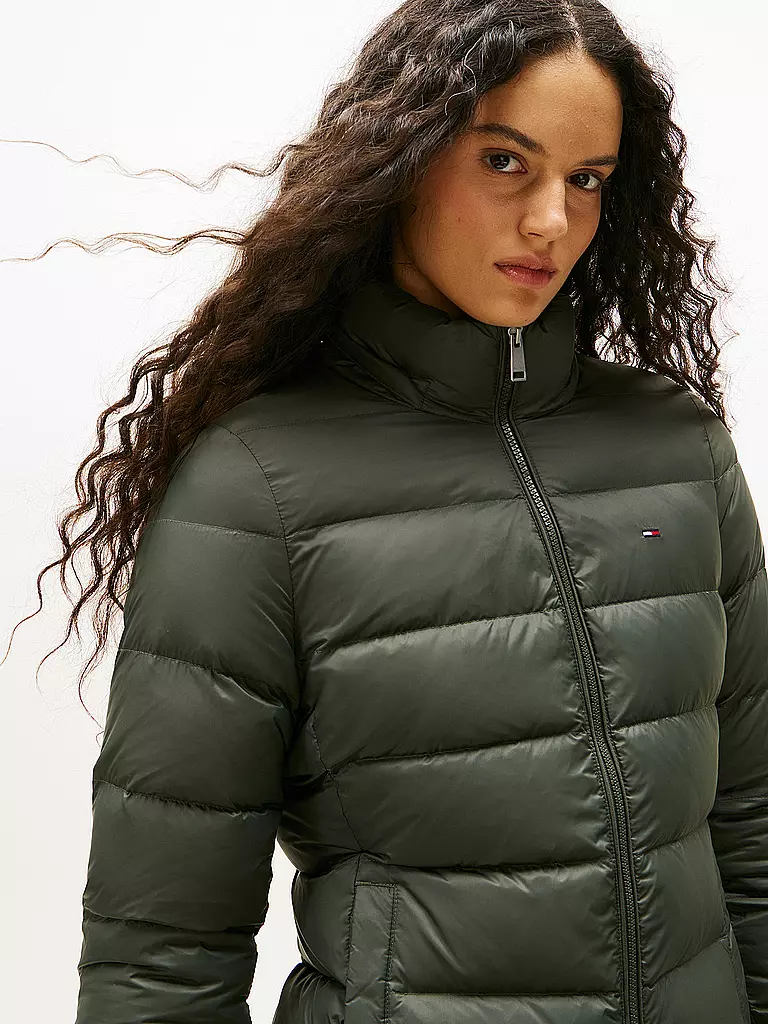 TOMMY JEANS | Abrigo acolchado | olive