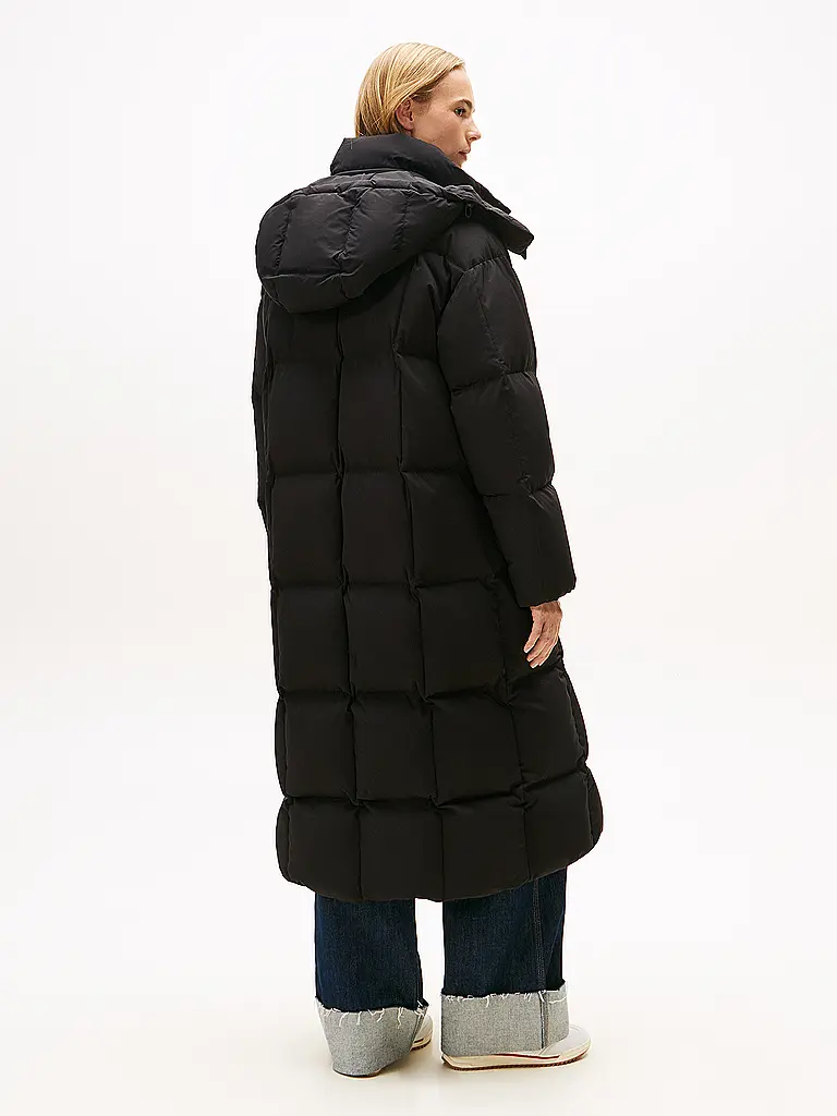 TOMMY JEANS | Abrigo TJW ALASKA GRID | Negro
