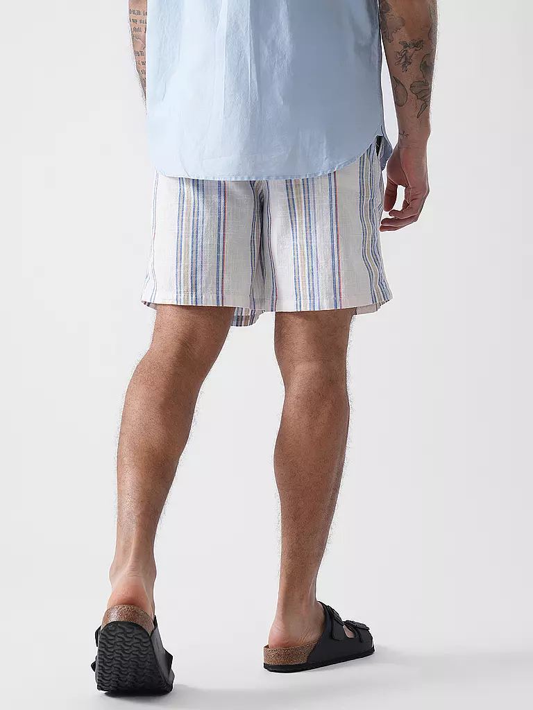TOMMY JEANS | Badeshorts
Marke: TOMMY JEANS
Farbe: weiss
Kategorien: Mode,Herren

Material: Baumwolle
Musterung: Streifen
Länge (Hosen/Jeans): Shorts
Stil: Young Fashion
Bundhöhe: Mid Waist
Details: Eingrifftaschen,Tunnelzug | 