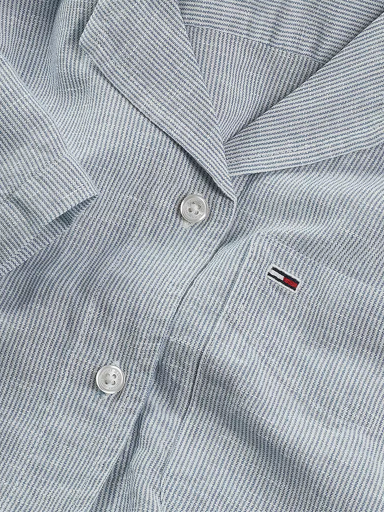 TOMMY JEANS | Blusa corte cropped | Azul claro