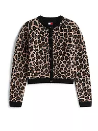 TOMMY JEANS | CÁRDIGAN LEOPARDO | Marrón