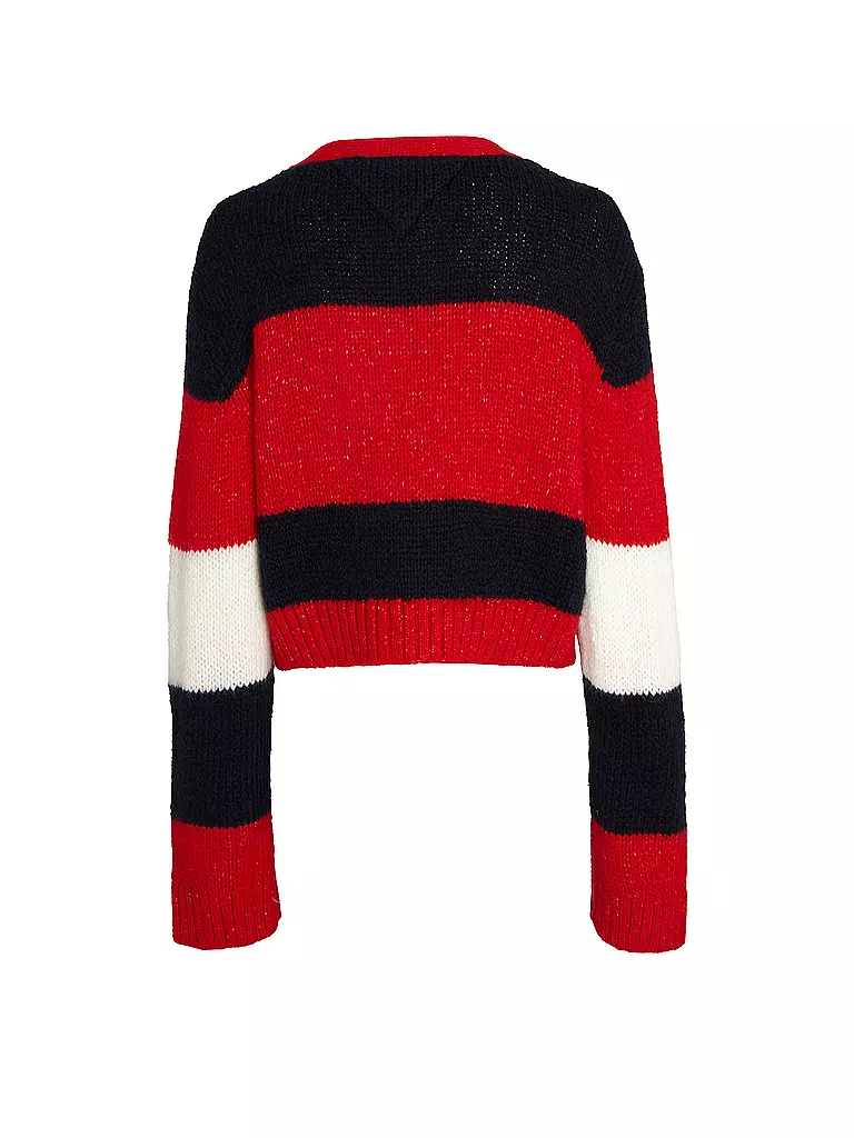 TOMMY JEANS | Cárdigan | Rojo