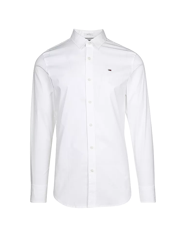 TOMMY JEANS | Camisa Slim Fit SABIM | weiss