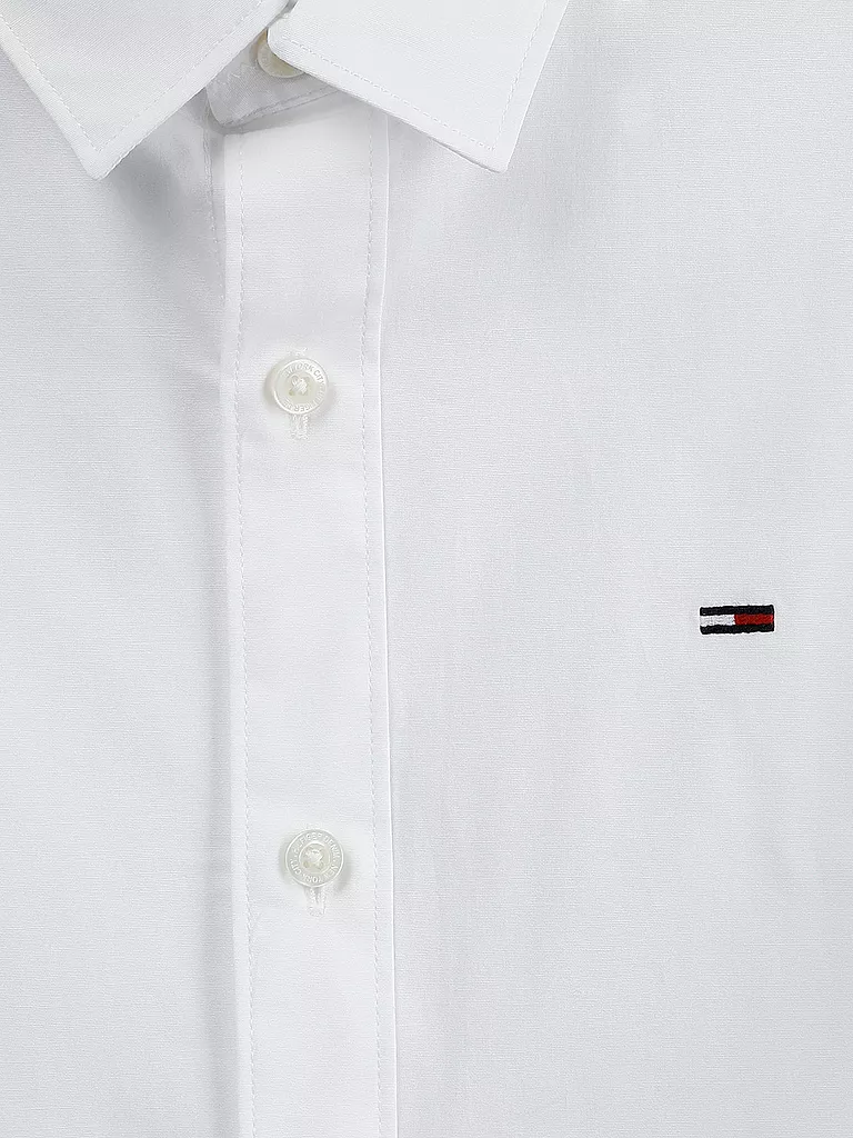 TOMMY JEANS | Camisa Slim Fit SABIM | weiss