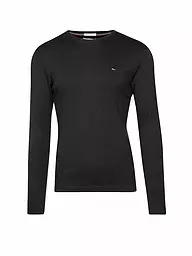TOMMY JEANS | Camiseta de manga larga Slim Fit | Negro