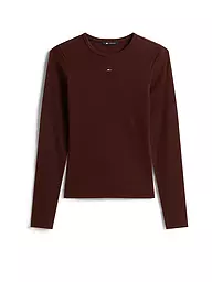 TOMMY JEANS | Camiseta de manga larga | Marrón
