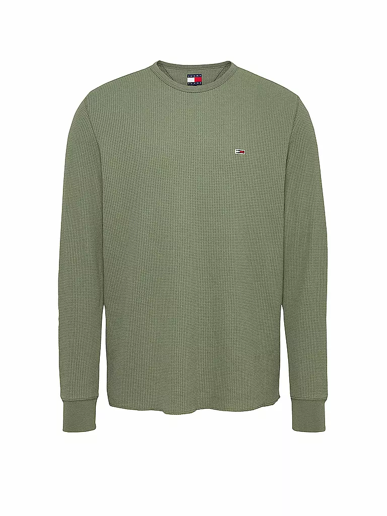 TOMMY JEANS | Camiseta de manga larga | Oliva