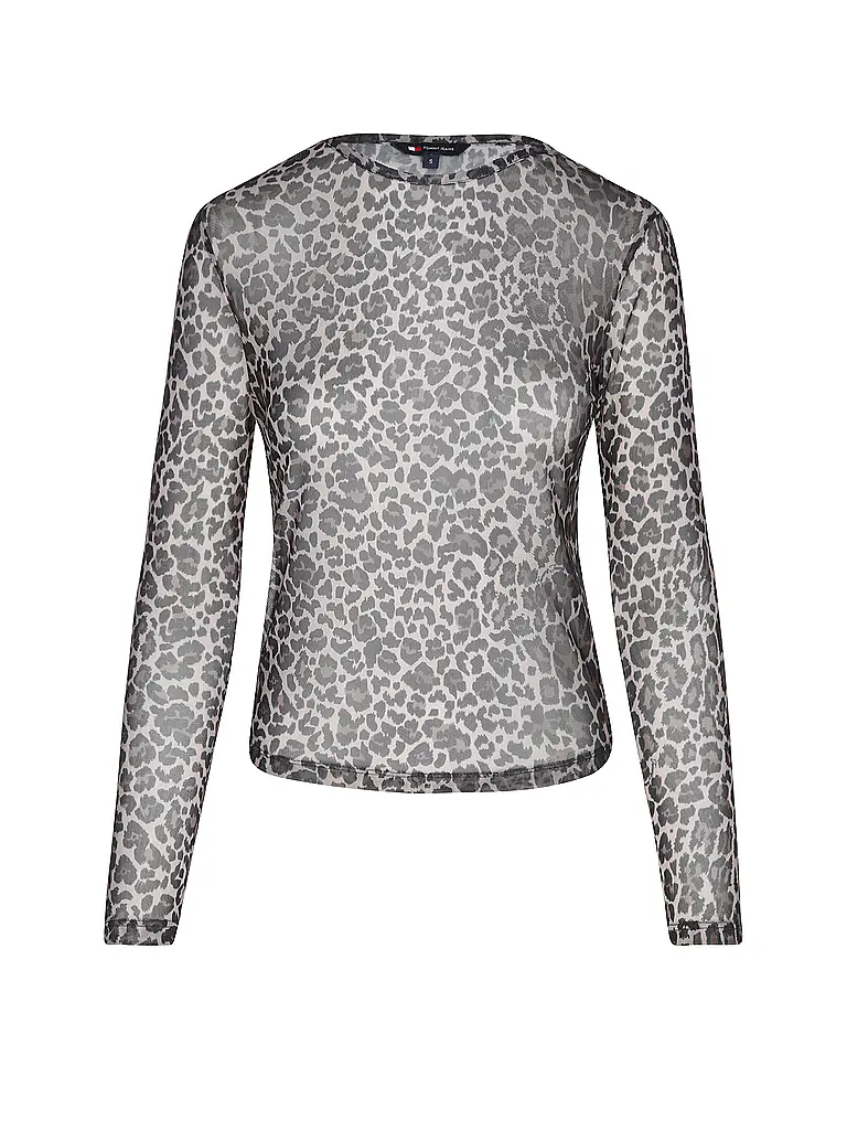 TOMMY JEANS | Camiseta de manga larga | Marrón