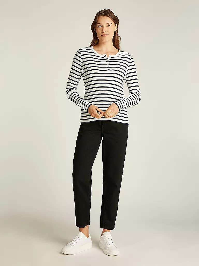 TOMMY JEANS | Camiseta de manga larga | Azul oscuro