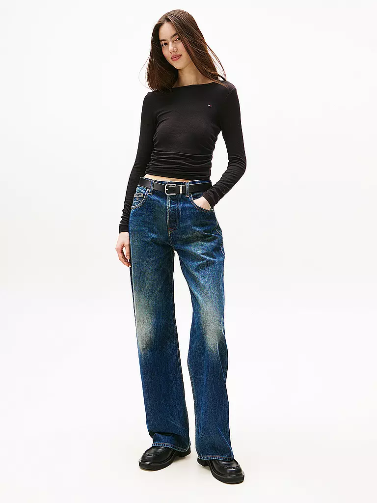 TOMMY JEANS | Camiseta de manga larga | Negro