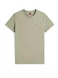 TOMMY JEANS | Camiseta Slim Fit | Oliva