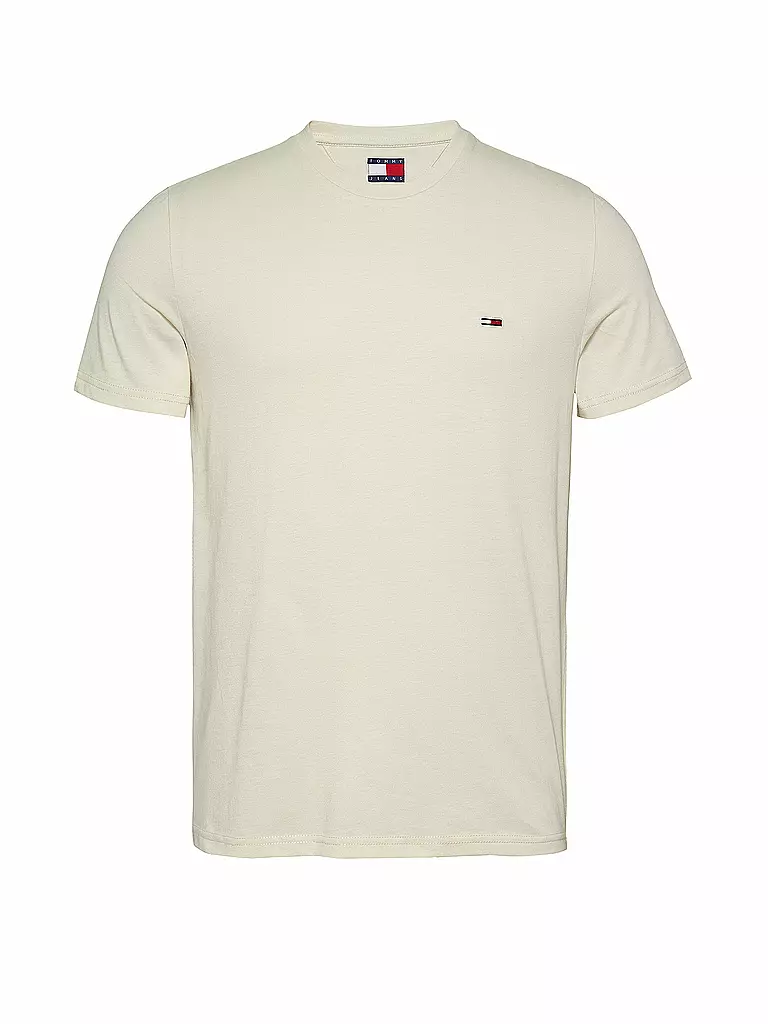 TOMMY JEANS | Camiseta Slim Fit | Crema