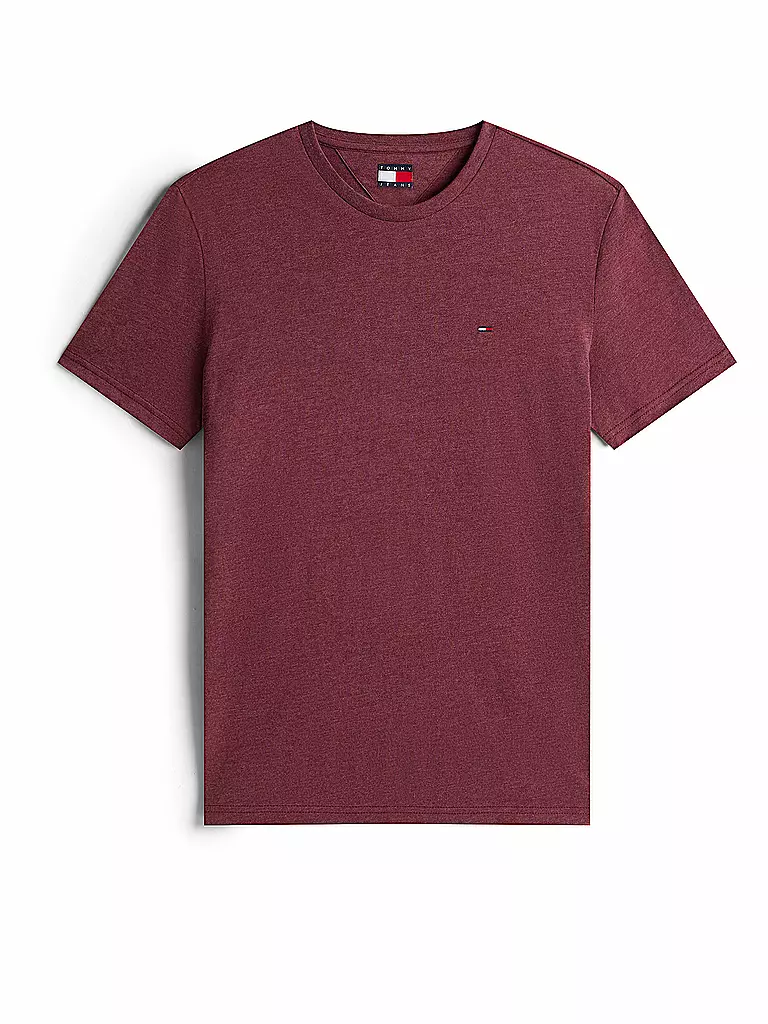 TOMMY JEANS | Camiseta Slim Fit | dunkelrot