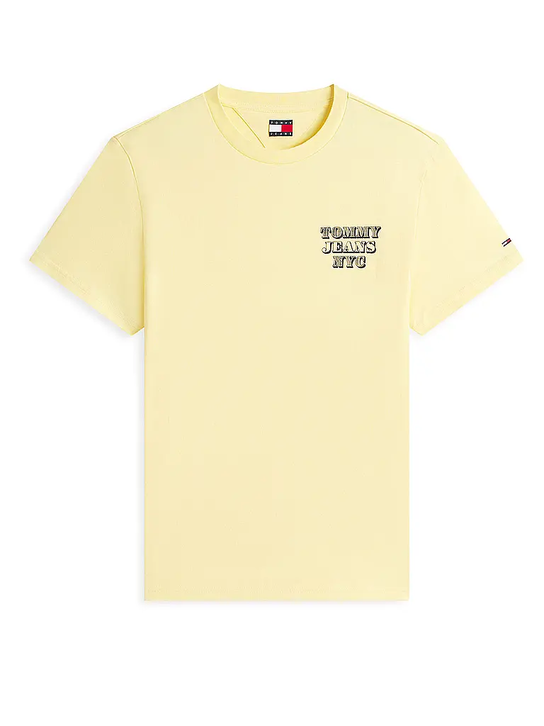 TOMMY JEANS | Camiseta Slim Fit | Amarillo