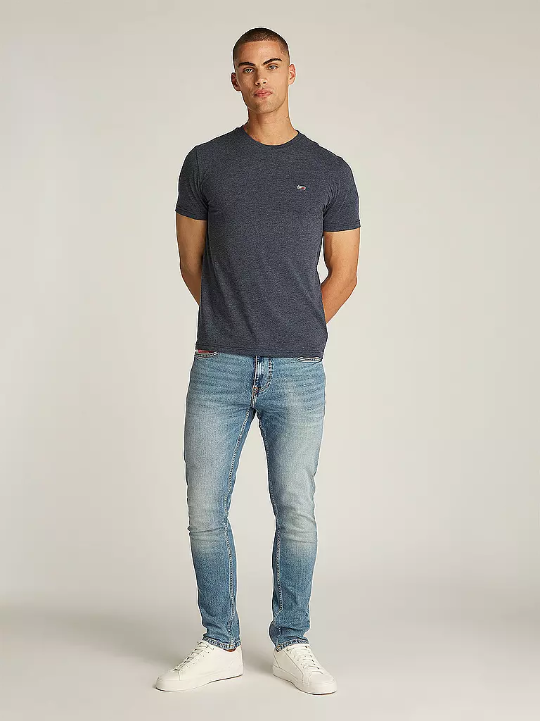TOMMY JEANS | Camiseta Slim Fit | Azul oscuro