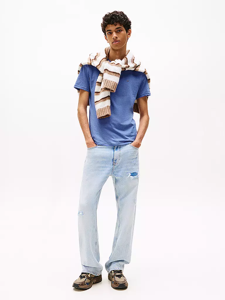 TOMMY JEANS | Camiseta Slim Fit | hellblau